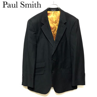 ポールスミス(Paul Smith)のPaul Smith ポールスミスペイズリー柄ストライプジャケットウール100%(テーラードジャケット)