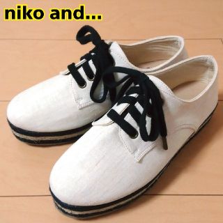 ニコアンド(niko and...)のniko and... オリジナル厚底ジュートシューズ(スニーカー)