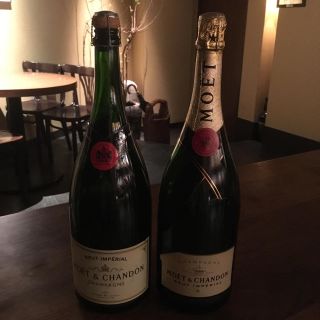 モエエシャンドン(MOËT & CHANDON)のモエシャンドン ディスプレイボトル 二本セット(シャンパン/スパークリングワイン)