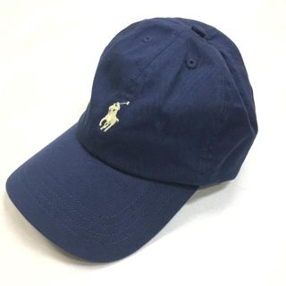 ポロラルフローレン(POLO RALPH LAUREN)のラルフローレン キャップ CAP  人気のネイビー(キャップ)