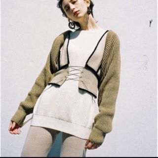 ビューティアンドユースユナイテッドアローズ(BEAUTY&YOUTH UNITED ARROWS)のTAN トリミングキャミニットビスチェ(キャミソール)