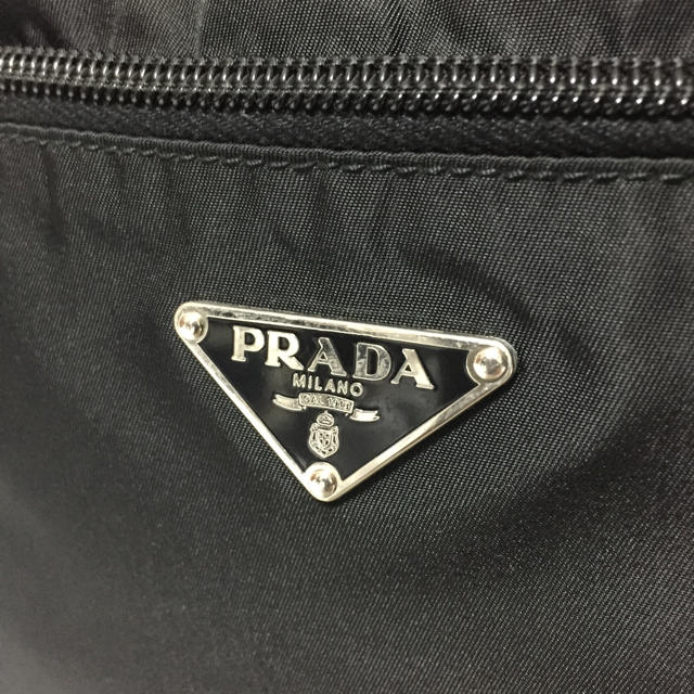 PRADA 黒 テスート 美品 ユニセックス ショルダーバッグ 斜め掛け プラダ 1