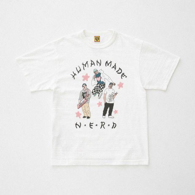 【超激レア】N.E.R.D × BAPE Tシャツ　L