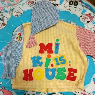 ミキハウス(mikihouse)のMIKIHOUSE トンガリ パーカー(カーディガン)