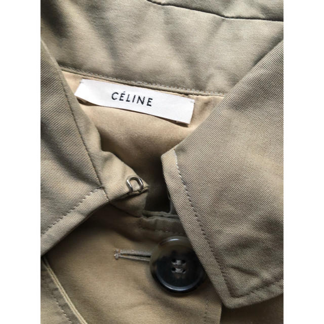 celine(セリーヌ)のCELINE セリーヌフィービー  トレンチコート ケープ レディースのジャケット/アウター(トレンチコート)の商品写真