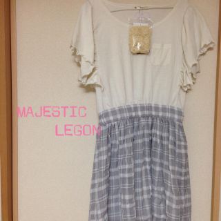 マジェスティックレゴン(MAJESTIC LEGON)の田中里奈ちゃんコラボ * ワンピース♪(ミニワンピース)