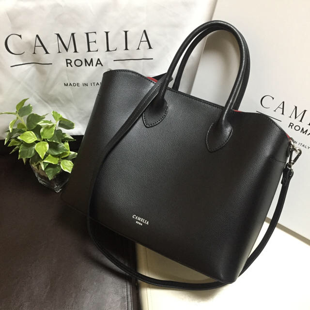 高評価低価 カメリアローマ トートバッグ ブラッグ camelia romaの通販 by かおり's shop｜ラクマ