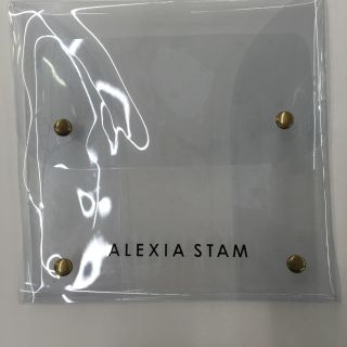 アリシアスタン(ALEXIA STAM)の「ALEXIA STAM」のPVCポーチ！(ポーチ)