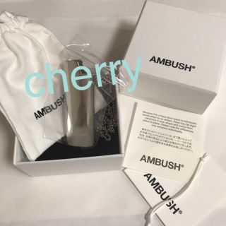 アンブッシュ(AMBUSH)のBOX ショッパー付☆送料込み AMBUSH ライタケース ネックレス(ネックレス)