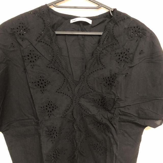ikka(イッカ)のイッカ 刺繍ブラウス レディースのトップス(シャツ/ブラウス(半袖/袖なし))の商品写真