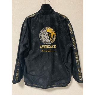 ヴェルサーチ(VERSACE)のVERSACEバックプリントブルゾン(ブルゾン)