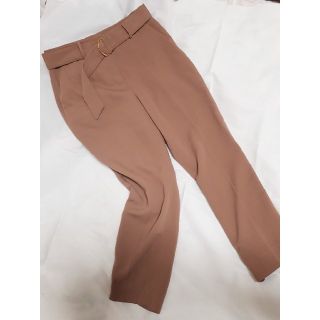 トランテアンソンドゥモード(31 Sons de mode)の【極美品】トランテアンソンドゥモード　クロップドパンツ　春服(クロップドパンツ)