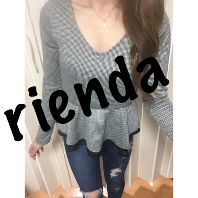 rienda(リエンダ)のリエンダ♡ペプラム調♡長袖トップス♡ レディースのトップス(カットソー(長袖/七分))の商品写真