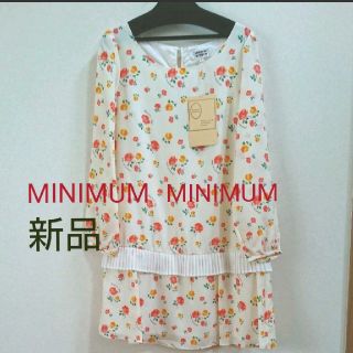 ミニマム(MINIMUM)の【新品】ワンピース              ／ MINIMUM MINIMUM(ミニワンピース)