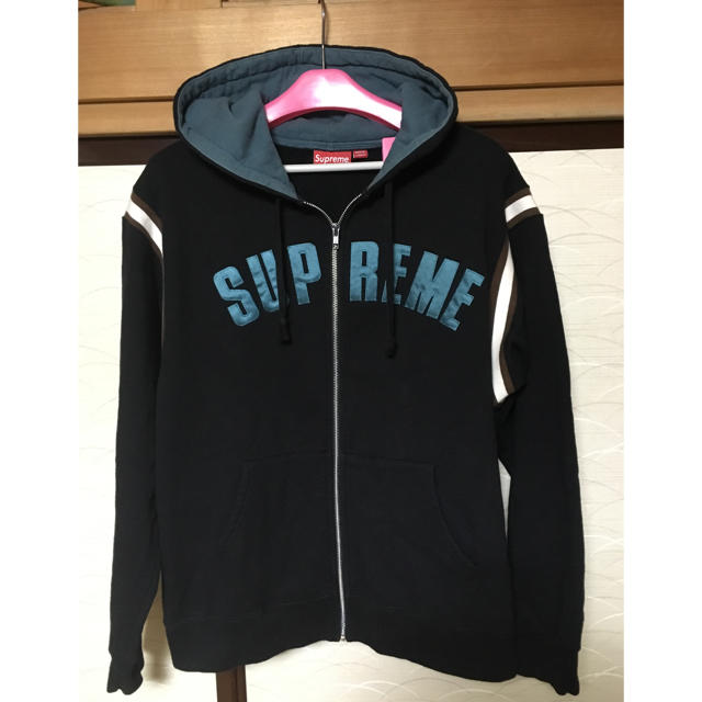 【新品L】Supreme Jet Sleeve Zip Up Hooded