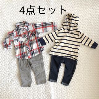 ザラキッズ(ZARA KIDS)の専用  男の子 春服 4点セット 70cm 80cm(シャツ/カットソー)