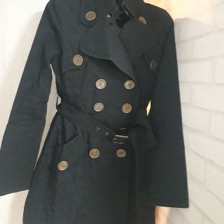 バーバリーブルーレーベル(BURBERRY BLUE LABEL)の【良好】【春・秋物】バーバリーブルーレーベル コート サイズ36 S  (トレンチコート)