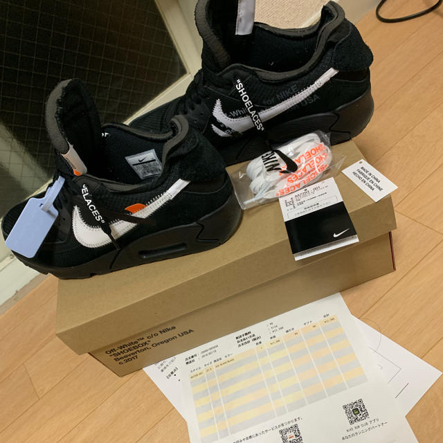 NIKE(ナイキ)のNIKE off-white air max  メンズの靴/シューズ(スニーカー)の商品写真