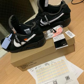 ナイキ(NIKE)のNIKE off-white air max (スニーカー)