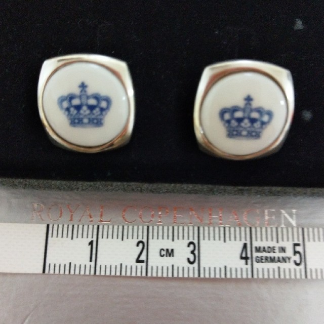 ROYAL COPENHAGEN(ロイヤルコペンハーゲン)のロイヤルコペンハーゲン　カフス　シルバー925 メンズのファッション小物(カフリンクス)の商品写真