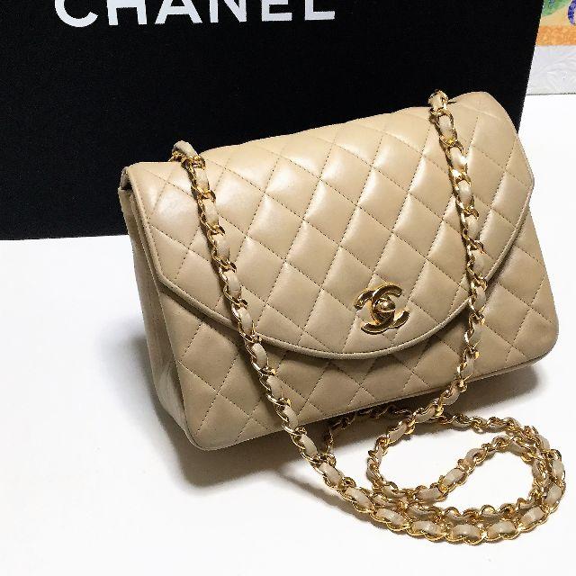 CHANEL - 斜め掛け可★シャネル チェーンショルダーバッグ マトラッセ シールありの通販 by ミルエル's shop｜シャネルならラクマ