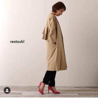 yori ♡ バックフリルコートの通販 by ☆よぅちゃん☆'s shop|ラクマ