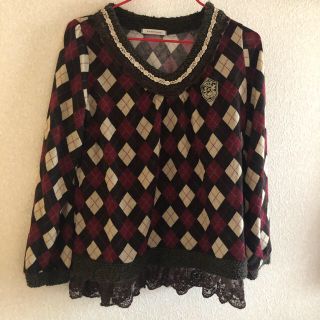 アクシーズファム(axes femme)のaxes femme アクシーズファム トップス チュニック Mサイズ チェック(チュニック)