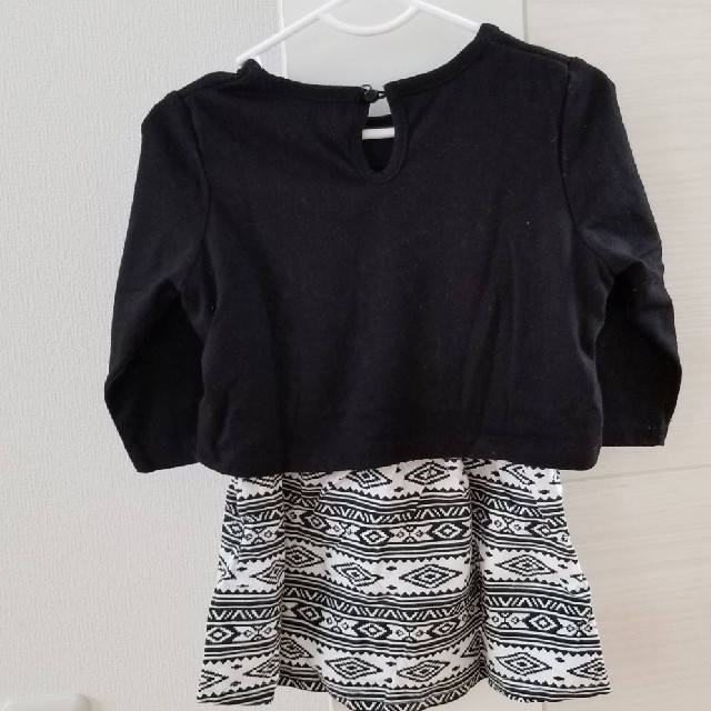 しまむら(シマムラ)のミニワンピース キッズ/ベビー/マタニティのキッズ服女の子用(90cm~)(ワンピース)の商品写真