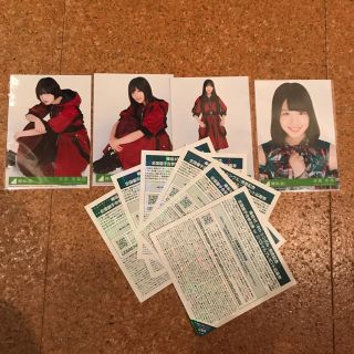 ケヤキザカフォーティーシックス(欅坂46(けやき坂46))の欅坂46 8枚目シングル 〔黒い羊〕 全国握手会 券(女性アイドル)