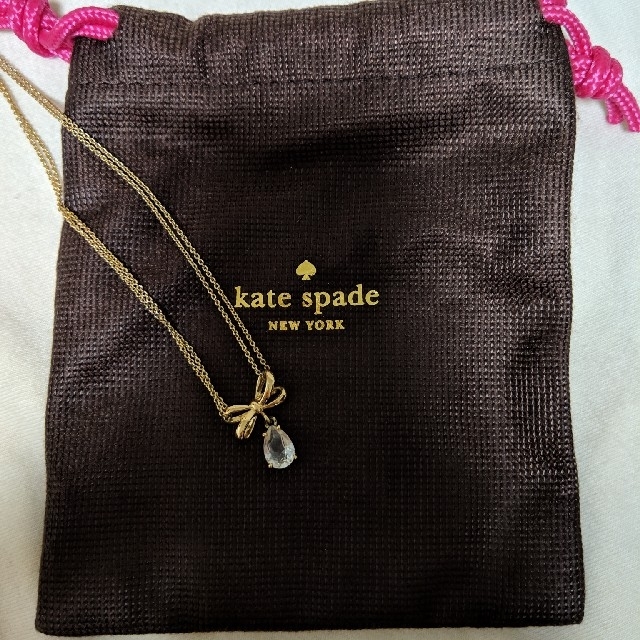 kate spade new york(ケイトスペードニューヨーク)の【お値下げ！】kate spadeネックレス レディースのアクセサリー(ネックレス)の商品写真