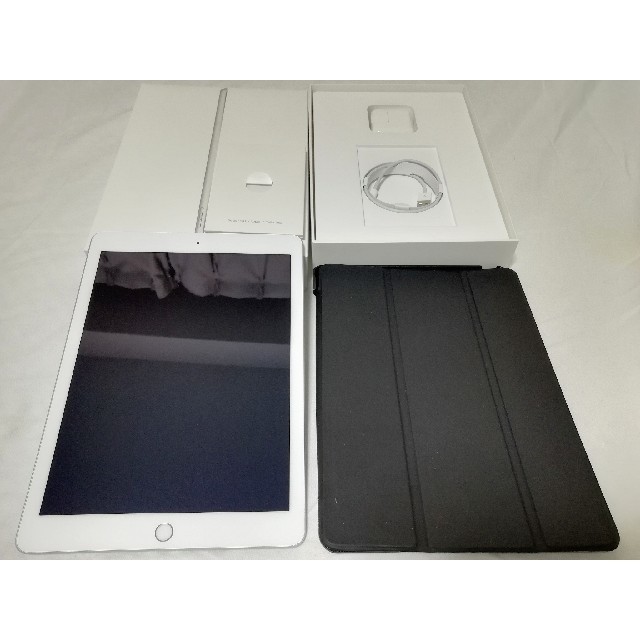 美品! iPad 32GB 2017 wifi ケース付 付属品未使用 グレー