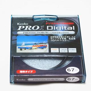 ケンコー(Kenko)の美品 kenko Pro1D 67mm保護フィルター 薄枠タイプ(フィルター)