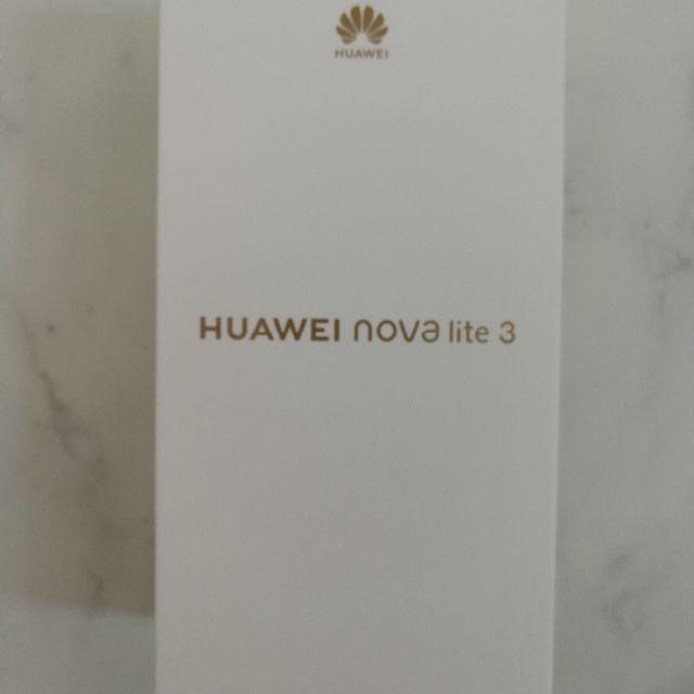 【新品】HUAWEI nova lite 3　本体 ブルー SIMフリー