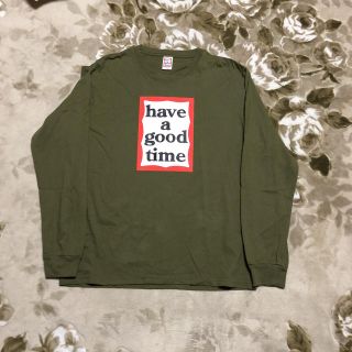 ビームス(BEAMS)のhave a good time ロンt tシャツ tee カーキ olive(Tシャツ/カットソー(半袖/袖なし))