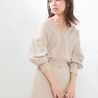 ナチュラルクチュール(natural couture)のきれいめニットジャケットカーデ ナチュラルクチュール(カーディガン)