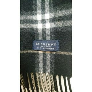 バーバリー(BURBERRY)のマフラー バーバリー カシミア 100%(マフラー)