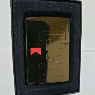 ジッポー(ZIPPO)の新品❤00C'Zippoマールボロ ブラックチタン❤人気コレクション❤送料無料(タバコグッズ)