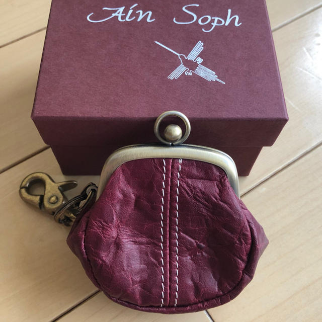 Ain Soph(アインソフ)の★値下げ★【新品未使用】Ain Soph (アインソフ)  がまぐちコインケース レディースのファッション小物(コインケース)の商品写真