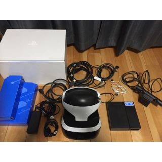 プレイステーションヴィーアール(PlayStation VR)のPS VR CUH-ZVR1 カメラ付き(家庭用ゲーム機本体)