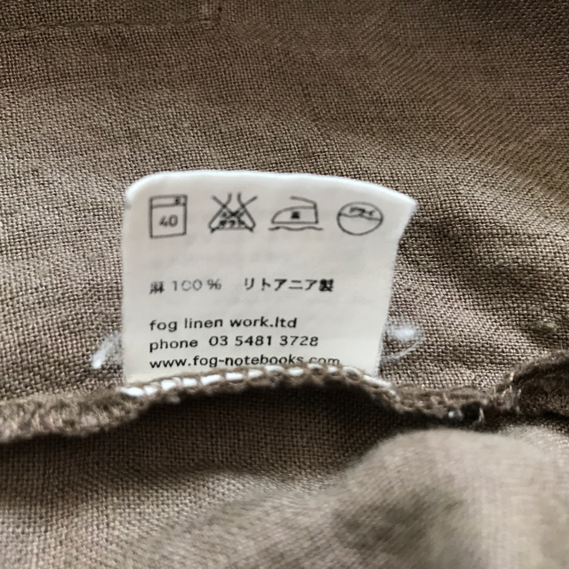 fog linen work(フォグリネンワーク)のfog linen work リネンワンピース レディースのワンピース(ひざ丈ワンピース)の商品写真