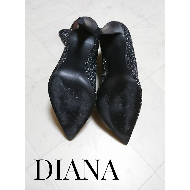 DIANA ソックスブーツ ラメ入り ZARA eimy