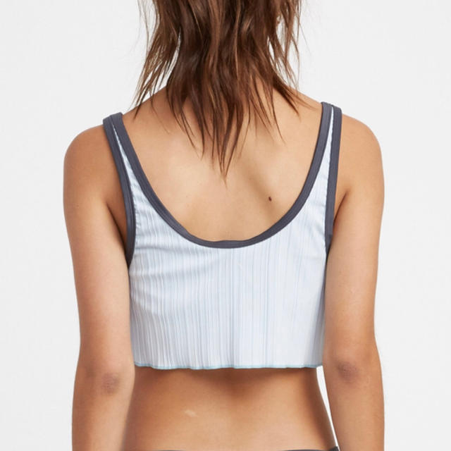 RVCA(ルーカ)のRVCA レディース LINEAR CROP TOP ビキニトップ 水着 レディースの水着/浴衣(水着)の商品写真