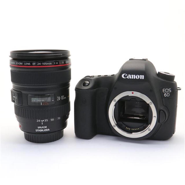 正規品質保証】 EF24-105L 6D EOS Canon - Canon レンズキット 美品