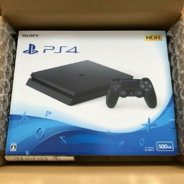 新品未開封 PlayStation4 ジェット・ブラック 500GB