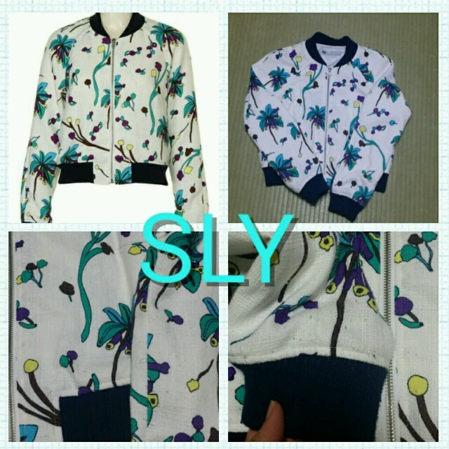 SLY(スライ)のSLY♡ブルゾン 値下げ中 レディースのジャケット/アウター(ブルゾン)の商品写真