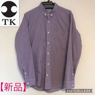 ティーケー(TK)の【新品】TK シャツ ギンガムチェック(シャツ)