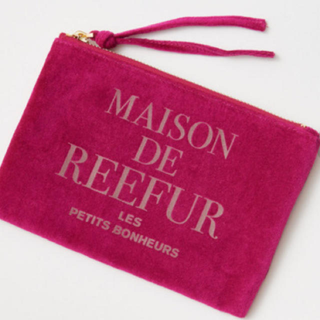 Maison de Reefur(メゾンドリーファー)のMAISON DE REEFUR ベロア ポーチ☆ レディースのファッション小物(ポーチ)の商品写真