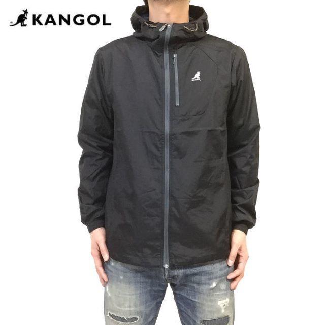 KANGOL - KANGOL カンゴール ナイロンジャケット ジップパーカー KANGOL - KANGOL カンゴール ナイロンジャケット ジップパーカー