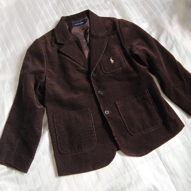 Ralph Lauren(ラルフローレン)のラルフローレン　コーデュロイ　ジャケット　120 キッズ/ベビー/マタニティのキッズ服男の子用(90cm~)(ジャケット/上着)の商品写真