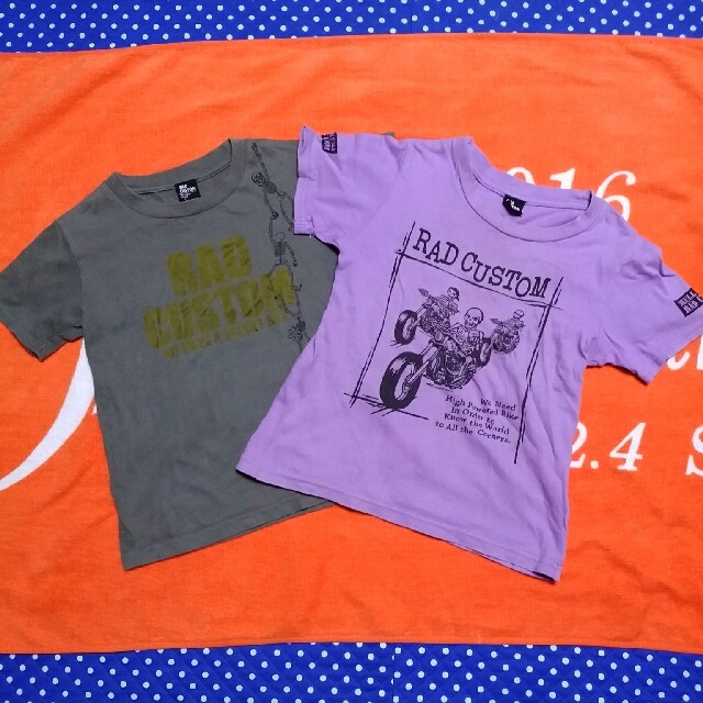RAD CUSTOM(ラッドカスタム)の❤❤❤様専用! RAD CUSTOM Tシャツ3枚セット キッズ/ベビー/マタニティのキッズ服男の子用(90cm~)(Tシャツ/カットソー)の商品写真